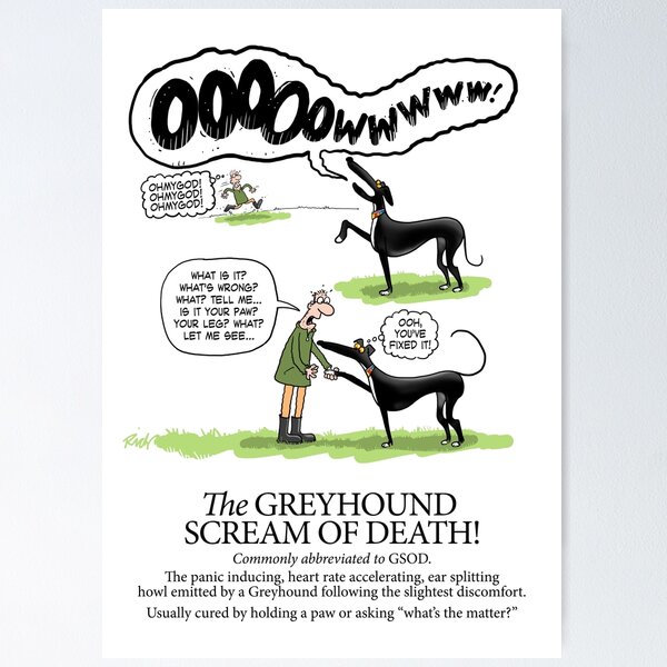 Item preview, Greyhound Glossary: GSOD designed and sold by RichSkipworth.