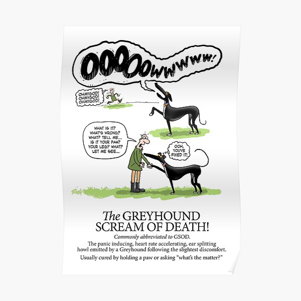 Greyhound Glossary: GSOD Poster