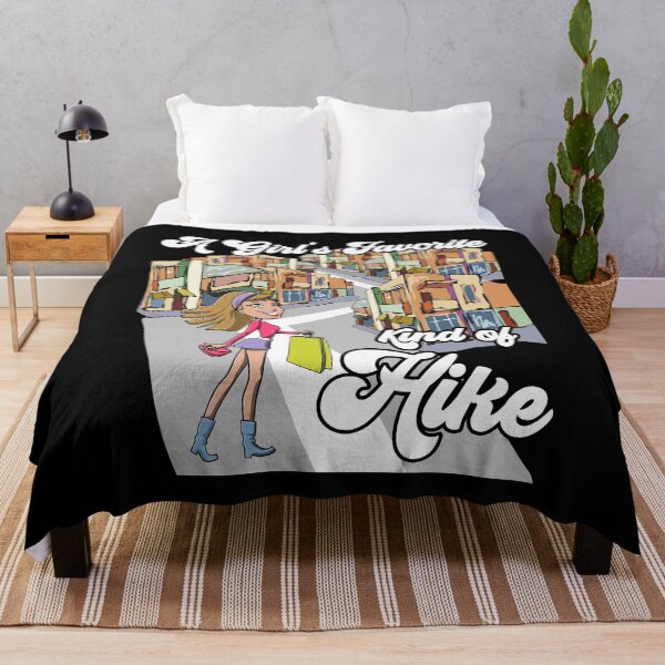 Item preview, A Girl's Favorite Kind of Hiking | Retail Therapy | Shopping Queen designed and sold by MoonsmileProd.