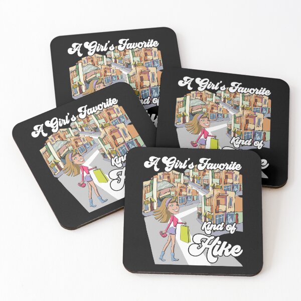 Item preview, A Girl's Favorite Kind of Hiking | Retail Therapy | Shopping Queen designed and sold by MoonsmileProd.