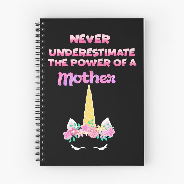 Item preview, Never underestimate the power of a Mother unicorn  designed and sold by Designs Of all kinds.