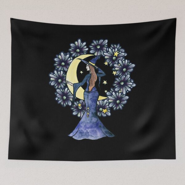 Item preview, Dark Moon Witch designed and sold by FrictionMaxxing.