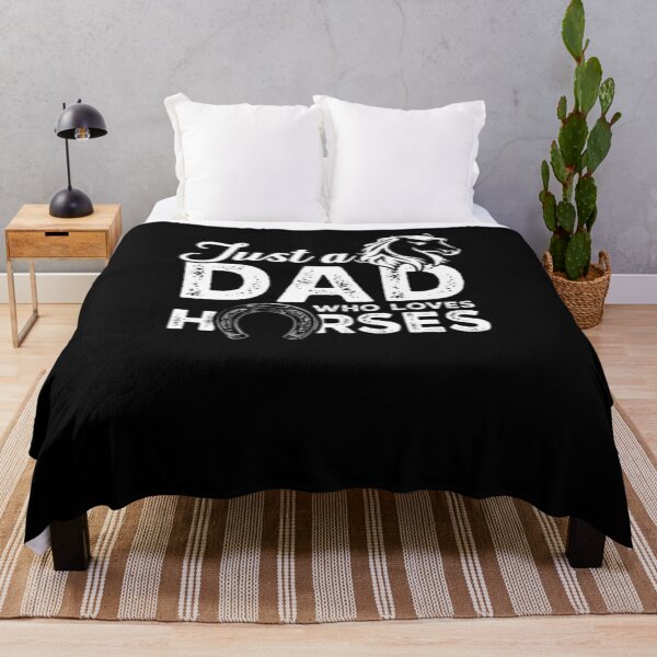 Item preview, Just A Dad Who Loves Horses Horse Rider Horseman designed and sold by nguyenhuedn79.