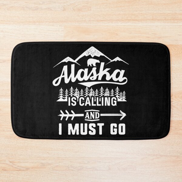 Aperçu de l'œuvre Alaska is Calling Vacation créée et vendue par CustUmmMerch.