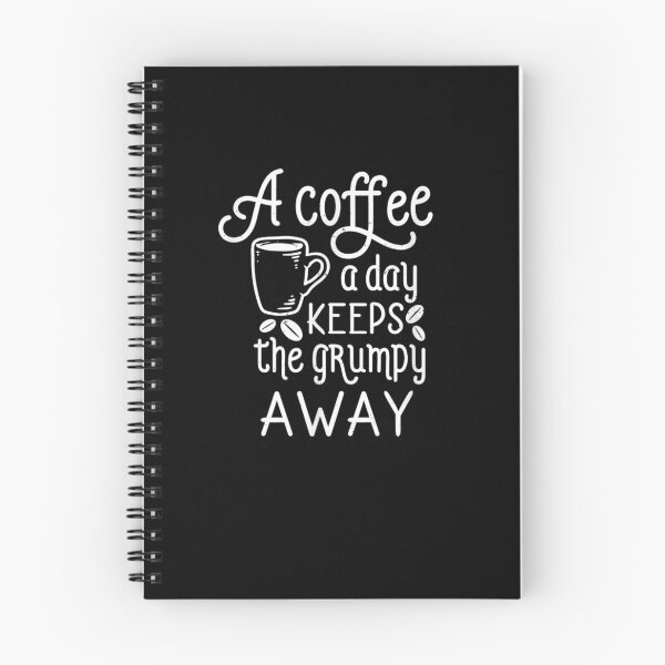 Item preview, A Coffee A Day Keeps The Grumpy Away Funny Humorous Coffee  designed and sold by tashiav.