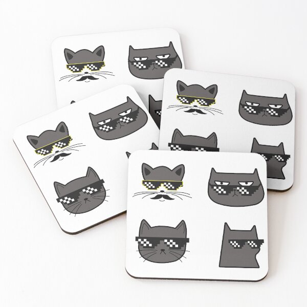 Item preview, Cool cats thug life designed and sold by DopeDesign111.