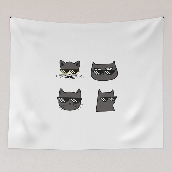 Item preview, Cool cats thug life designed and sold by DopeDesign111.