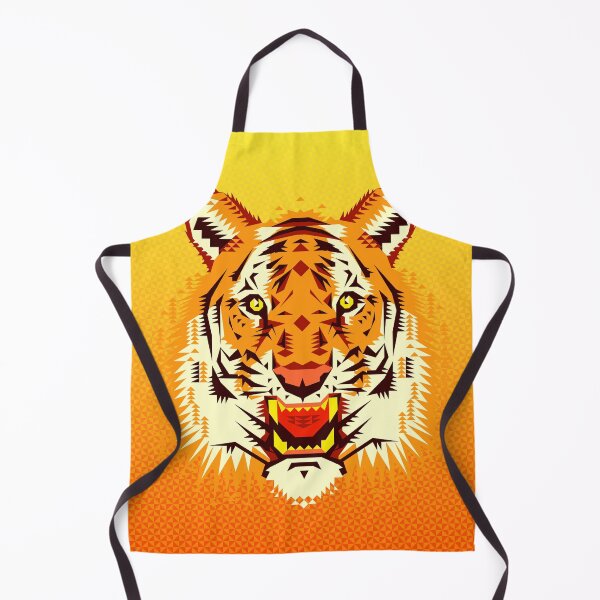 Item preview, Geometric Tiger Head designed and sold by chobopop.