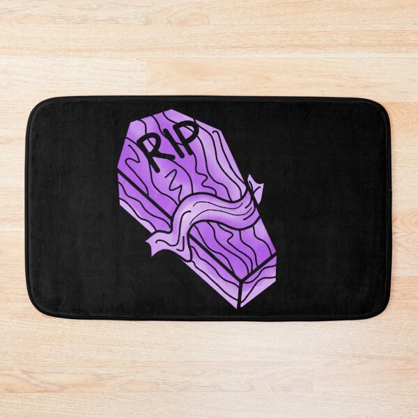 Item preview, rip rest in peace purple coffin designed and sold by toastygoat.