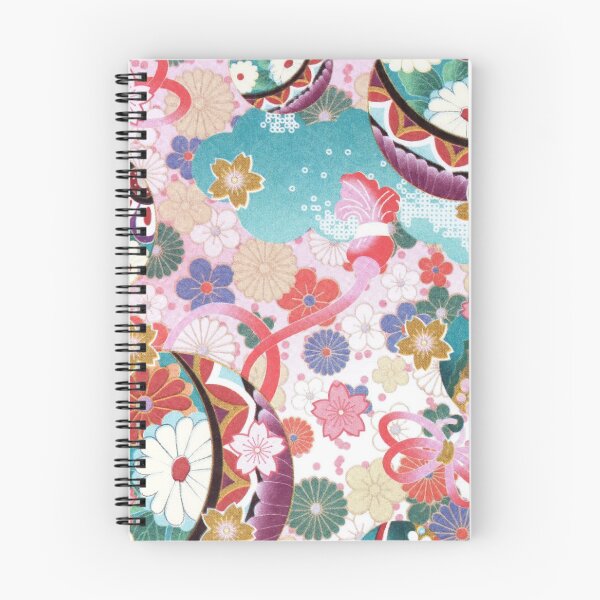 Item preview, Traditional Japanese Flowers Pattern designed and sold by Gymmer-Life.