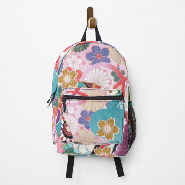 Item preview, Traditional Japanese Flowers Pattern designed and sold by Gymmer-Life.
