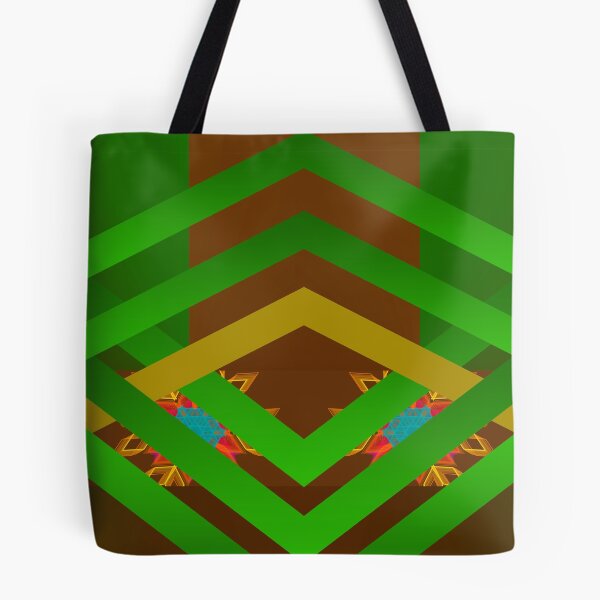 Item preview, Green and Brown patterns designed and sold by CyberArt Designers.
