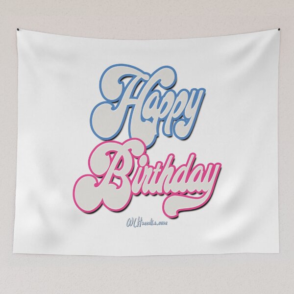 Item preview, Happy Birthday Word Art V2 designed and sold by WLHmedia.com .