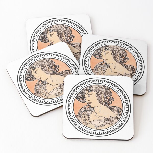 Item preview, Alfons Mucha Art #3 designed and sold by Z83Studio.