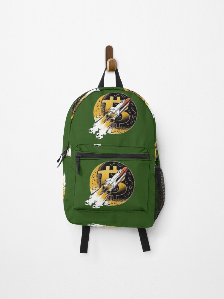 Thumbnail 1 of 3, Backpack, BITCOIN designed and sold by R4vartz.
