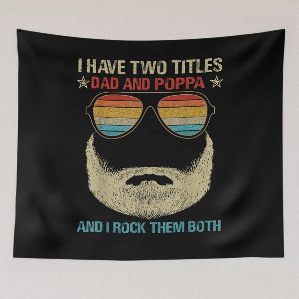 Item preview, Mens I Have Two Titles Dad And Poppa Sunglasses Fathers Day  designed and sold by tashiav.