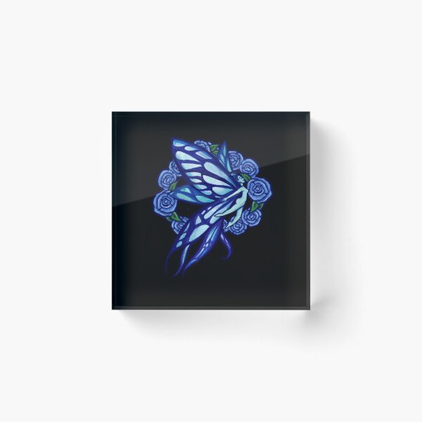 Item preview, Blue Fairy Flower Ring designed and sold by FrictionMaxxing.
