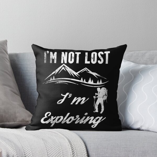 Item preview, I'm Not Lost I'm Exploring (White) designed and sold by superdumb70.
