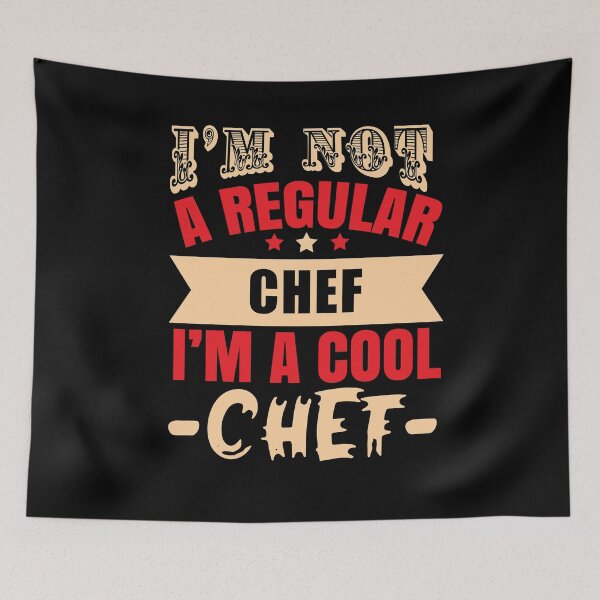 Item preview, I'm Not A Regular Chef, I'm A Cool Chef (Dark) designed and sold by the-krisney-way.