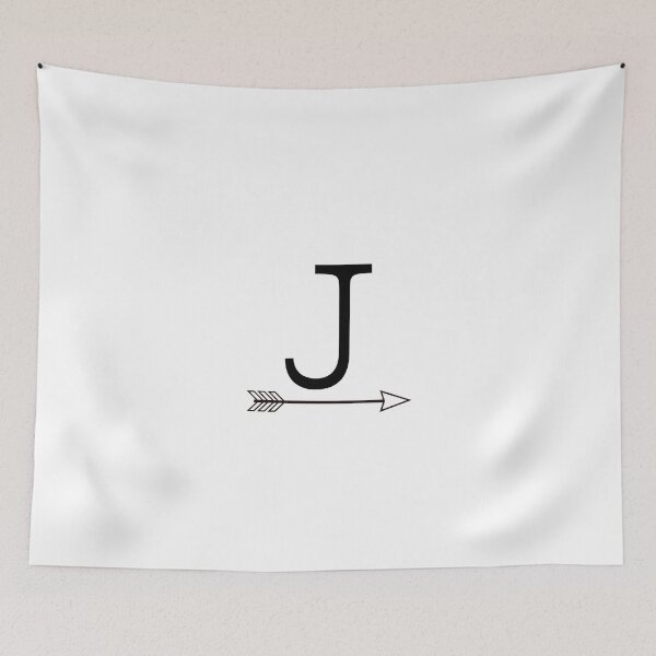 Artikelvorschau, Monogrammbuchstabe J mit Stammespfeil entworfen und verkauft von JustSeasons.