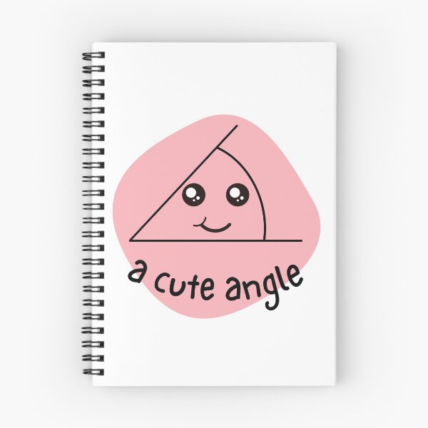 Item preview, A cute angle - Math pun designed and sold by The Agreeable Raven.