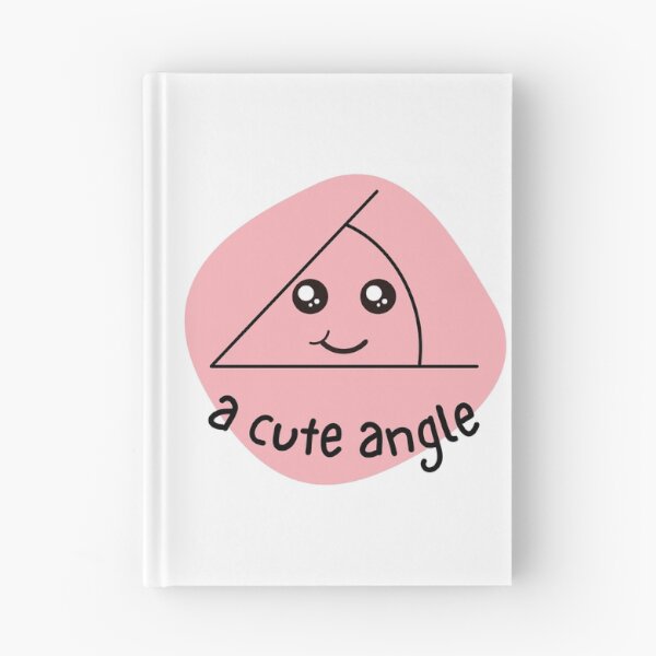 Item preview, A cute angle - Math pun designed and sold by The Agreeable Raven.