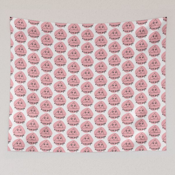 Item preview, A cute angle - Math pun designed and sold by The Agreeable Raven.