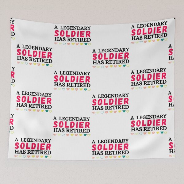 Item preview, a legendary soldier has retired designed and sold by ronaldsonou.
