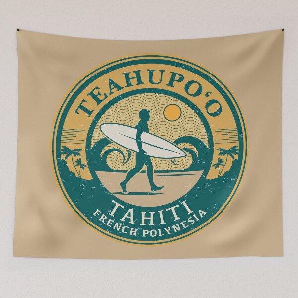 Item preview, Teahupo'o, Tahiti, French Polynesia designed and sold by studio838.