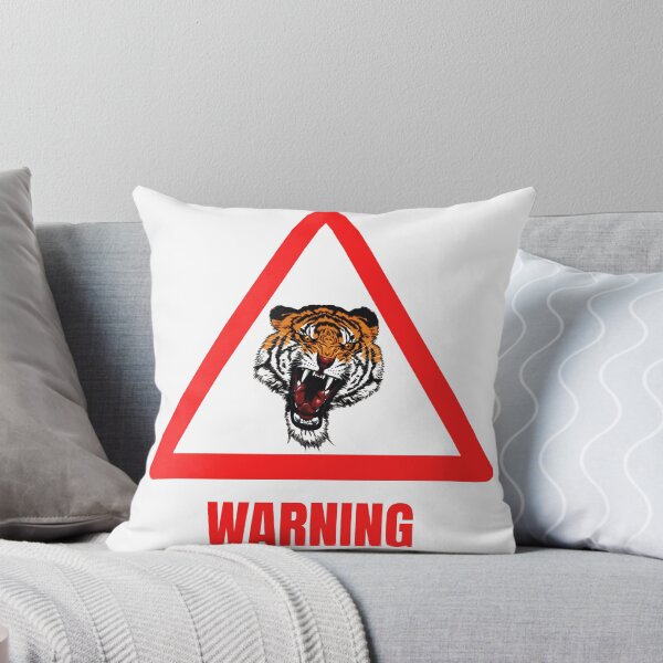 Item preview, Tiger Warning designed and sold by P-aws.