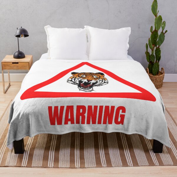 Item preview, Tiger Warning designed and sold by P-aws.