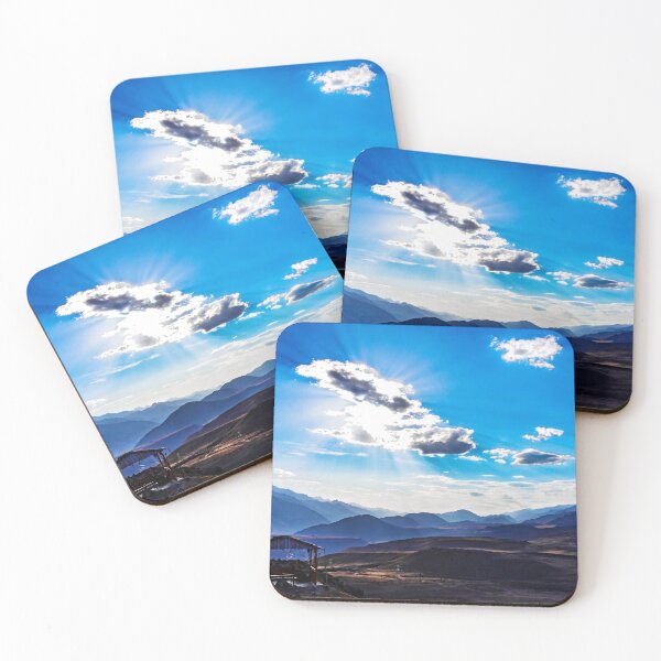Item preview, Crepuscular Rays Bursting behind Clouds over Ladakh Himalayas designed and sold by freezed-frames.