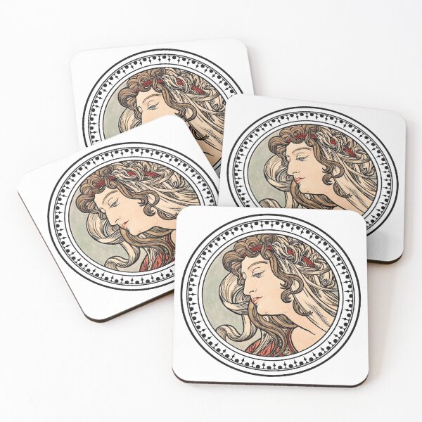 Item preview, Alfons Mucha Art #8 designed and sold by Z83Studio.