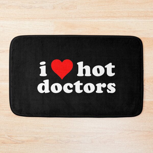 Item preview, I Love Hot Doctors - I Heart Hot Doctors, PhD, MD, Graduation Day, Dissertation Defense designed and sold by jadedscientist.