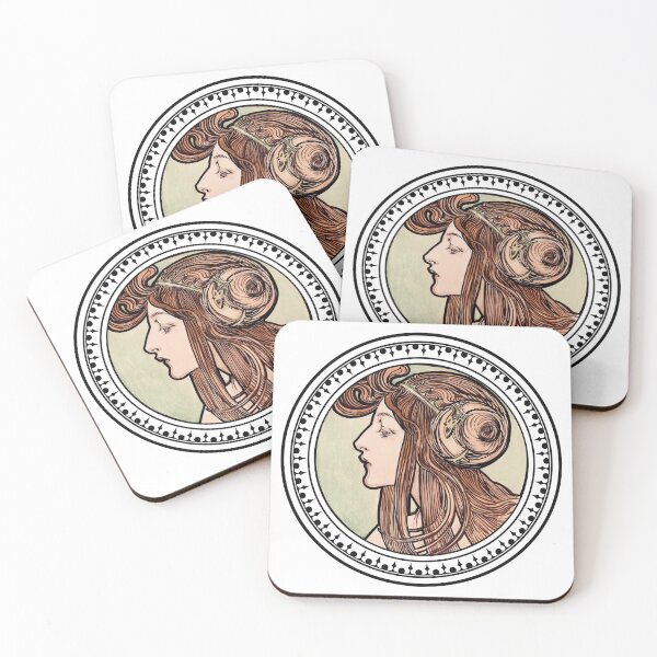 Item preview, Alfons Mucha Art #9 designed and sold by Z83Studio.