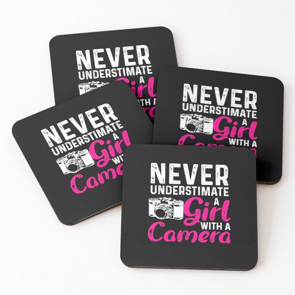 Item preview, Never Underestimate A Girl With A Camera - Girl Photographer designed and sold by nguyenchimina.