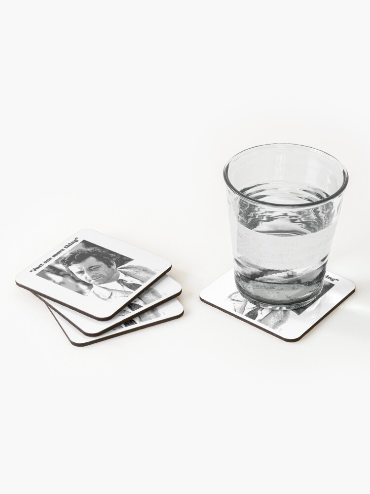 Alternate view of Columbo - "Just one more thing" Coasters (Set of 4)