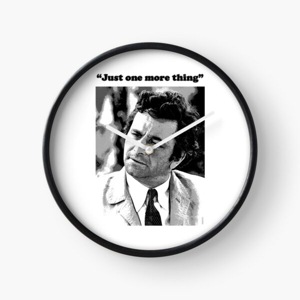 Item preview, Columbo - "Just one more thing" designed and sold by thedrumstick.