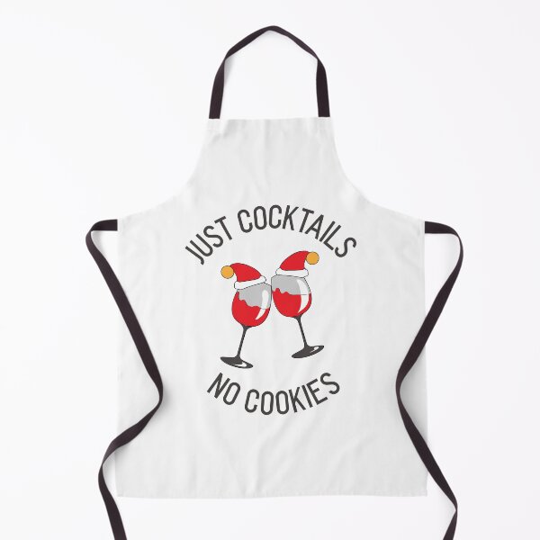 Item preview, No Cookies Just Cocktails Funny Christmas Santa Claus designed and sold by HppyStrngHelthy.