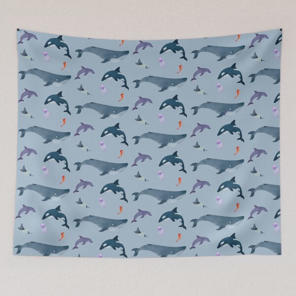 Item preview, Cute sea creatures- marine  designed and sold by MotherOfBears.