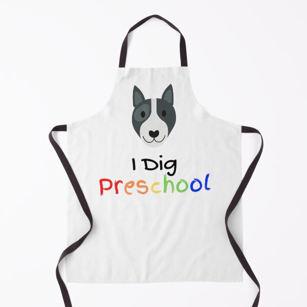 Item preview, I dig preschool, cute dog pre school (bull terrier) designed and sold by NerdyChibi.