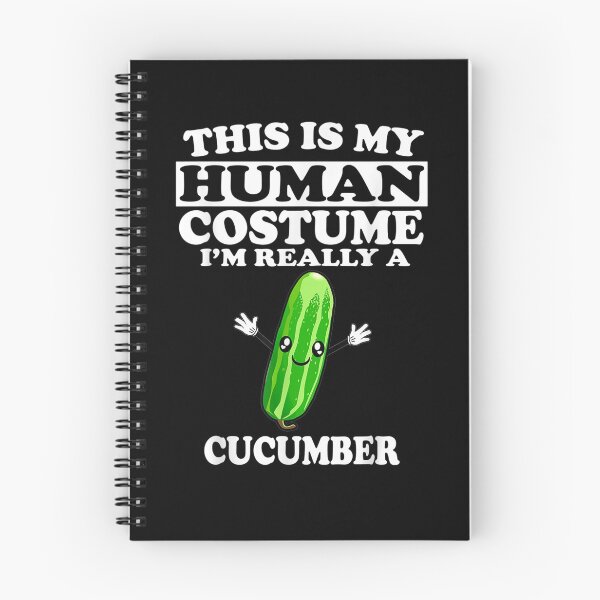 Item preview, This Is My Human Costume I'm Really A Cucumber Vegetable  designed and sold by tashiav.