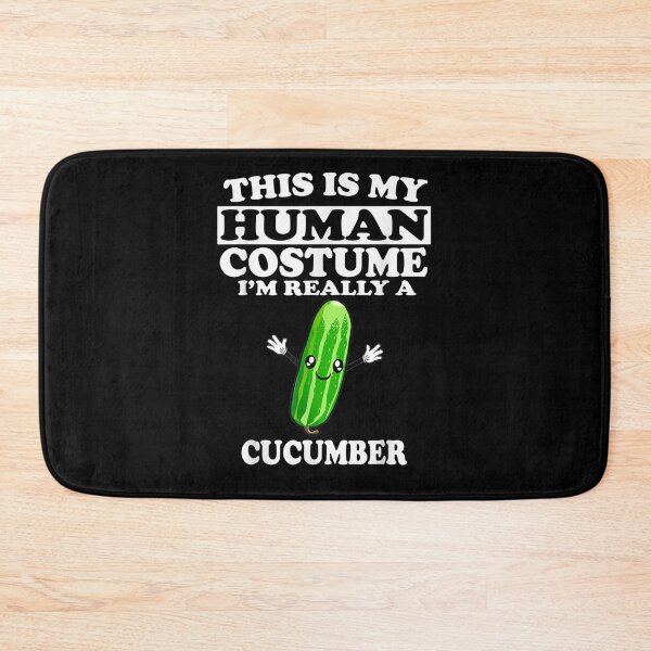 Item preview, This Is My Human Costume I'm Really A Cucumber Vegetable  designed and sold by tashiav.