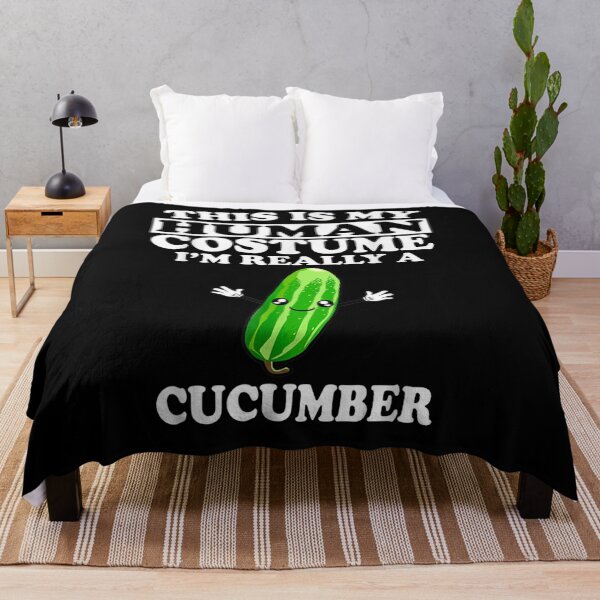 Item preview, This Is My Human Costume I'm Really A Cucumber Vegetable  designed and sold by tashiav.