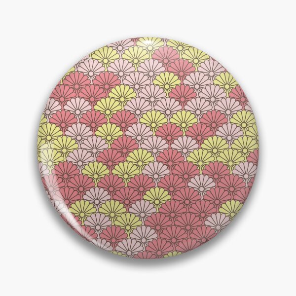 Item preview, Traditional Japanese Flowers Pattern designed and sold by Gymmer-Life.