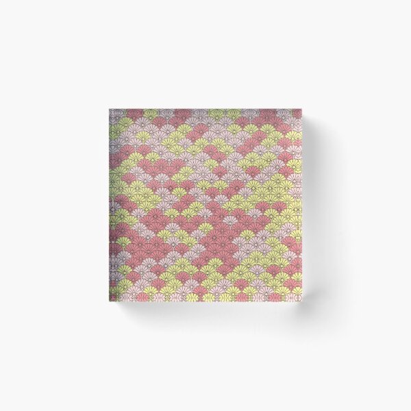 Item preview, Traditional Japanese Flowers Pattern designed and sold by Gymmer-Life.
