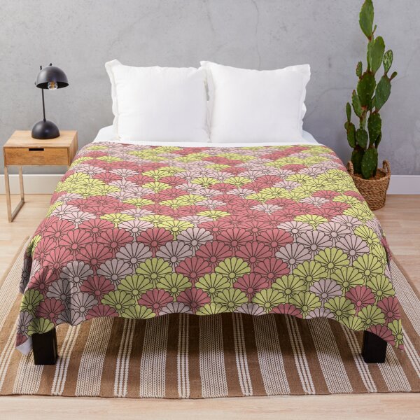 Item preview, Traditional Japanese Flowers Pattern designed and sold by Gymmer-Life.
