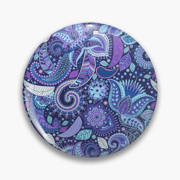Item preview, Floral leaves lavender backpack designed and sold by Nishad4.
