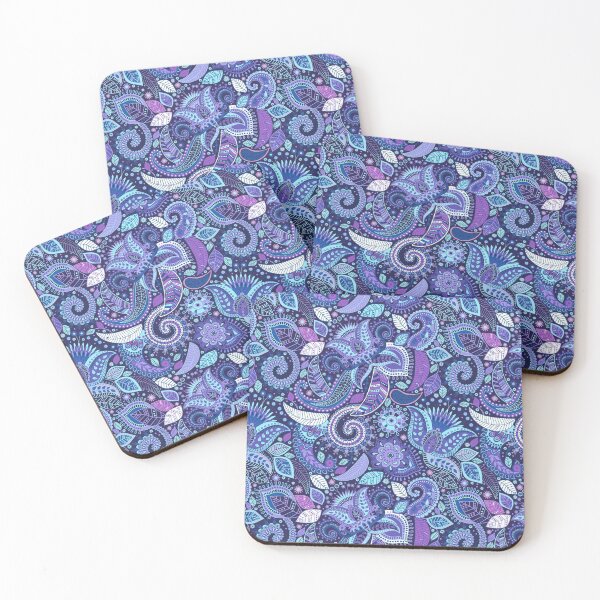 Item preview, Floral leaves lavender backpack designed and sold by Nishad4.