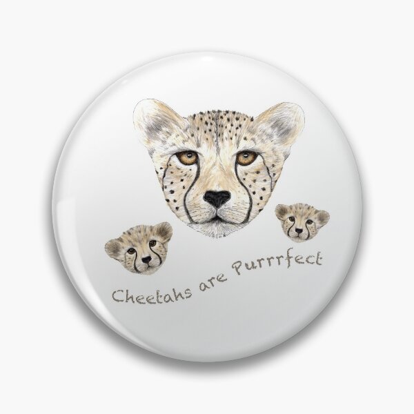 Item preview, Cheetahs are Purrrfect designed and sold by Victoria Hannah.